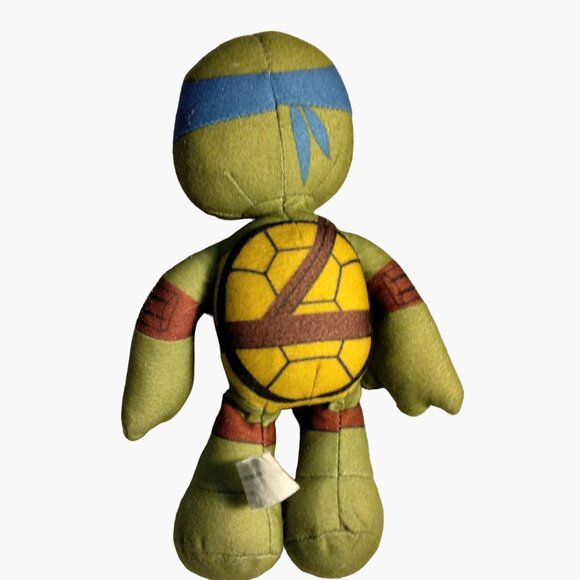 Teenage Mutant Ninja Turtle Plush Doll Leonardo Stuffed Toy TMNT - Picture 4 of 5